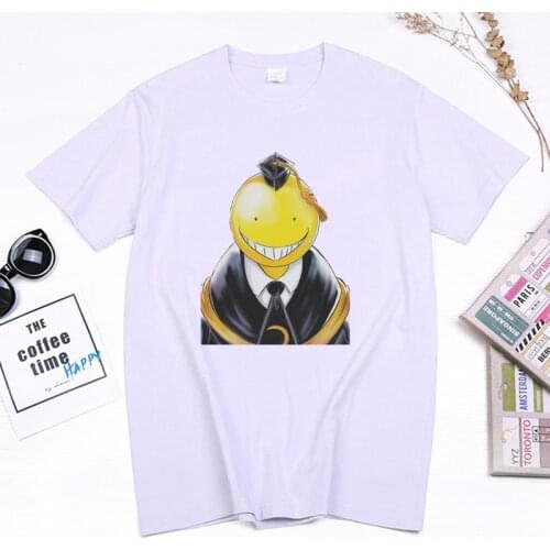 Assassination Classroom Vintage 90s Anime Womens T Shirt Kawaii Korosense Manga Tops Harajuku Aesthetic New Arrival Tee