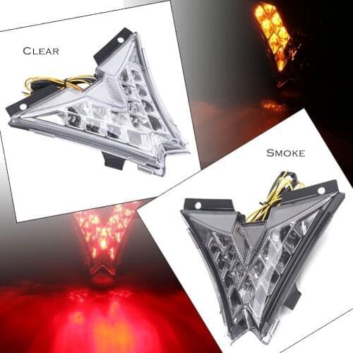 E-Mark Rear Taillight Brake Lamp Tail Light Turning Signal Integrated For Aprilia RSV4 Tuono V4 2010-2016 1PCS Motorbike Parts