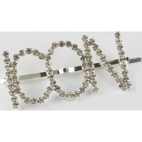 Icon Written Gemstone Clamp Buckle
