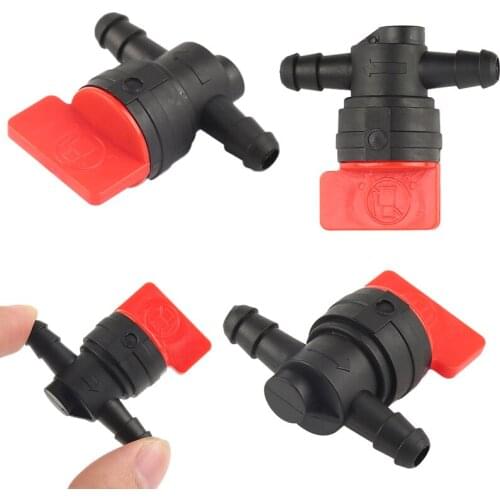 1Pcs InLine Straight Fuel Gas Small Engine Valve Tools Cut-Off/Shut-Off 1/4"Gas Fuel Cut Shut Off Valve For Briggs&Stratton New