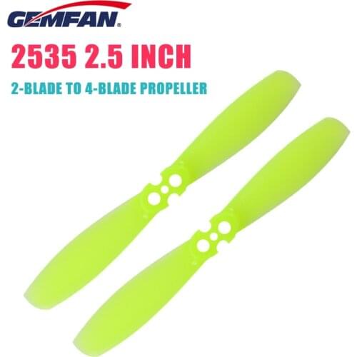 4 Pairs Gemfan RotorX 2535 2.5 Inch 2-Blade to 4-Blade Propeller CW CCW for RC Drone FPV Racing DIY Accessories Replacment Parts