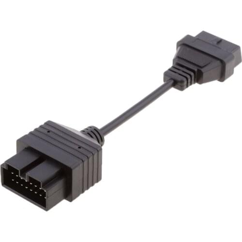 Auto Diagnostic Connector Adapter Cable 20 Pin To 16 Pin For Kia