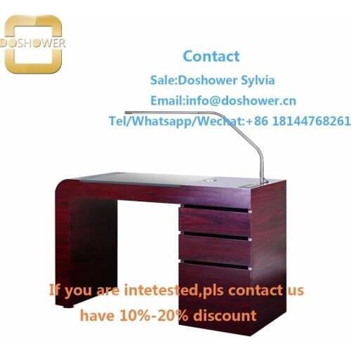 Colored acrylic powder for nails with electric spa chair sets for nail bar table manicure