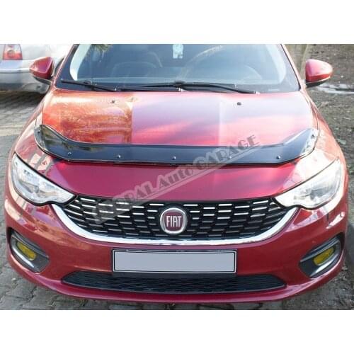 For Fiat Tipo , Egea 2015-2021 Front Bug Shield Hood Deflector Guard Bonnet Protector Car Auto Accessory Car-Styling Accessories