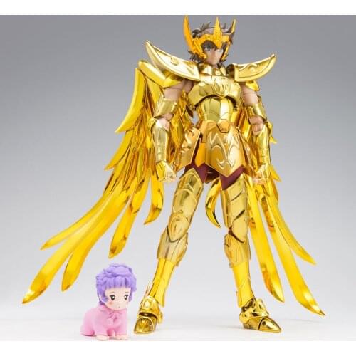 Bandai Tamashii Saint Cloth Myth EX Sagittarius Aiolos Revival Ver Include Baby Athena PVC Action Figure Model Toys Gifts