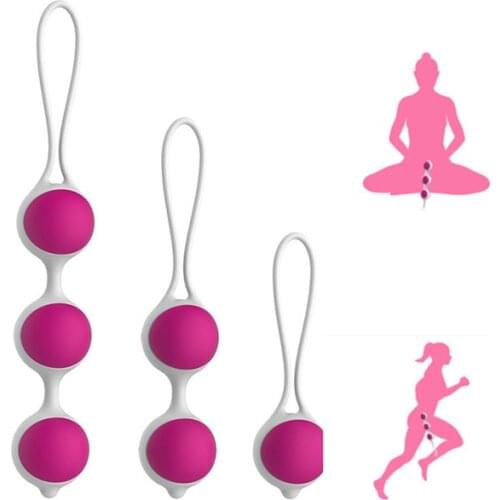 Geisha Balls Vaginal Balls Kegel Muscle Tight Exercise Vibrator Vaginal Clit Massager Ben Wa Balls Adults Sex Toys For Women