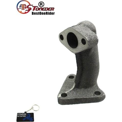 STONEDER Muffler Exhaust Pipe Manifold For Honda 11HP GX340 13HP GX390