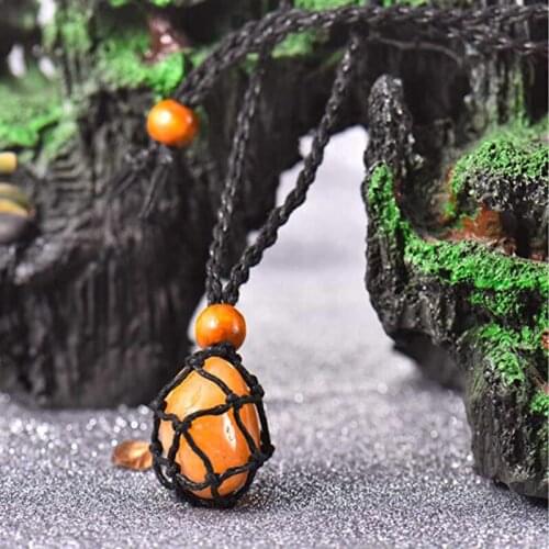 Stone Necklace DIY Necklace Cord Empty Stone Holder Replacement Necklace Rope With Adjustable Length For Bracelet Necklace Jewel