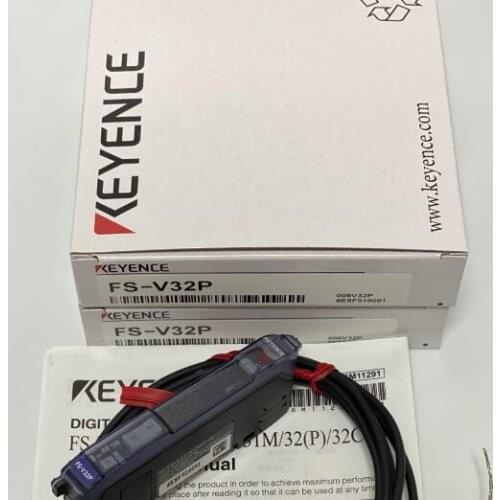 KEYENCE digital fiber optic sensor fiber amplifier FS-V32P