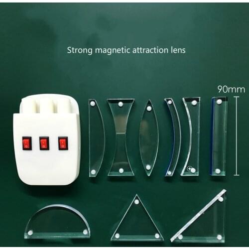 Physical optics experiment equipment set Parallel laser three wire semiconductor laser source Magnetic absorption lens