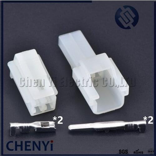 5 Set 2 Pin Sumitomo HM Series 2.3mm(090) Male or Female Motorcycle Electrical Auto Wiring Harness Connector 6090-1031 6090-1001