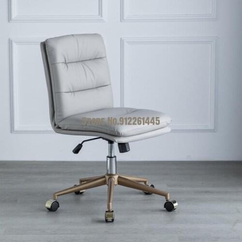 Nordic Light Luxury Computer Chair Home Study Office Chair Modern Simple Desk Chair Comfortable Sedentary Lift Backrest