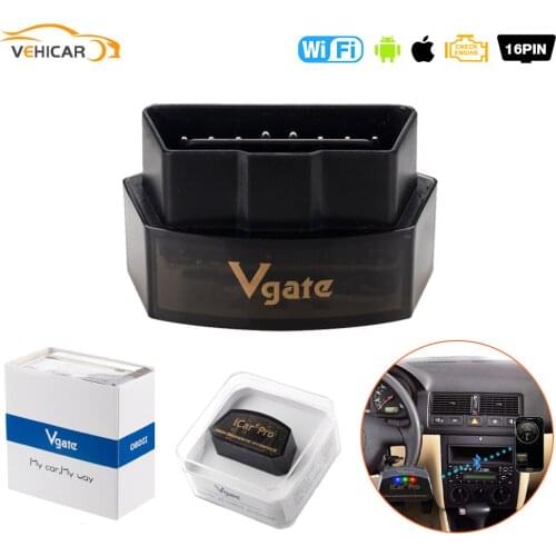 VEHICAR Vgate iCar Pro OBD2 Bluetooth 4.0 Fault Code Reader Scanner Car Check Engine Light For iOS/Android