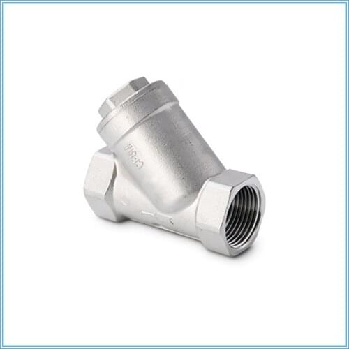 Female Inline Y Mesh Strainer Threads Filter 304 Stainless Steel BSP 1/2" 3/4" 1" 1-1/4" 1-1/2"