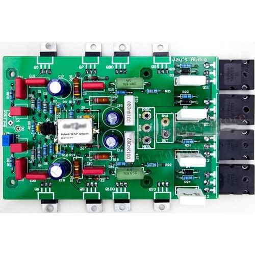 Swiss NHB 108 Post Power Amplifier Copy One Without Negative Feedback Amplifier Circuit Kit 2 Tubes Parallel Output