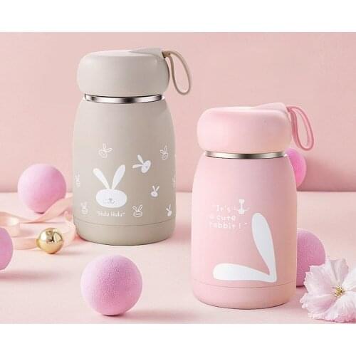 360ml Stainless Steel thermos Bottle Animal Bottle Vacuum Flasks Belly Cup Thermal bottle insulated tumbler for kids
