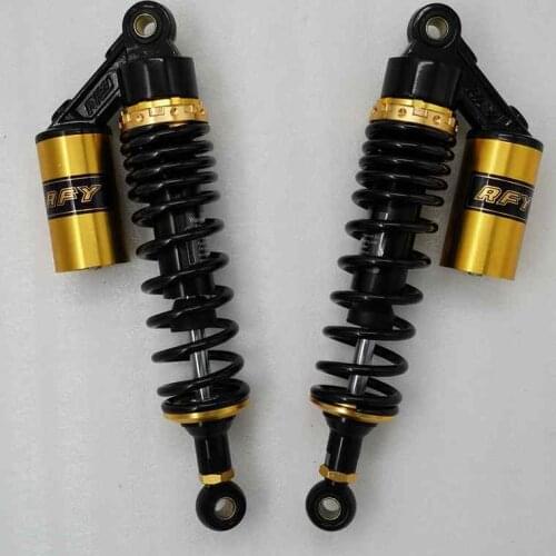 7mm spring Universal 320mm /330mm/340mm/350mm/360mm Motorcycle Shock Absorber for HONDA YAMAHA SUZUKI KAWASAKI black red silver