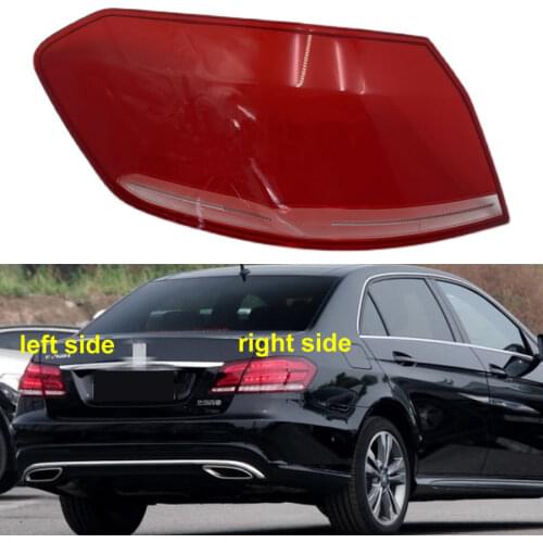 For Benz E-Class W212 2014 2015 Rear Lamp Tail Lamp Cover Rear Lamp Shell Plexiglass Mask Replace Original Lampshade