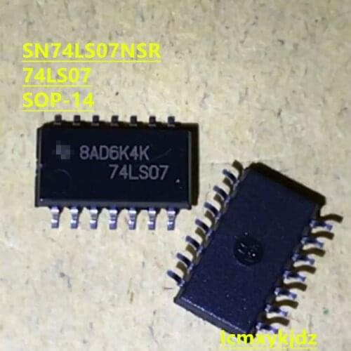 1Pcs/Lot , SN74LS07NSR SN74LS07NS 74LS07N 74LS07 SOP-14-5.2 , New Original Product , fast delivery