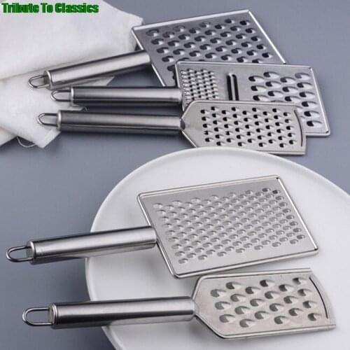 1PC Cheese Grater Multi-purpose Stainless Steel Sharp Stainless Steel Cheese Planer Cheese Shavings Knife