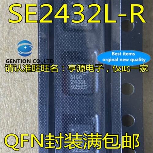 10Pcs SE2432L-R SE2432 Silkscreen 2432L QFN-24 in stock 100% new and original
