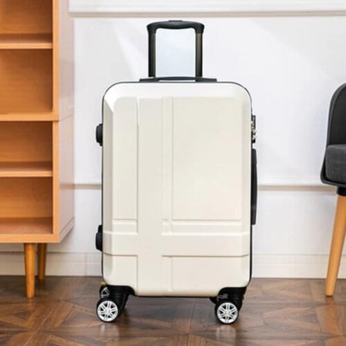 2021 new suitcase female small lightweight male large large capacity trolley travel code leather suitcase 20 inch boarding