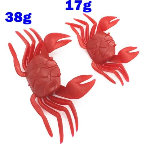 5Pcs*Soft Fishing Lures Crab artificial Bait Carp Fishing Tackle Isca Artificial Wobbler Crankbait