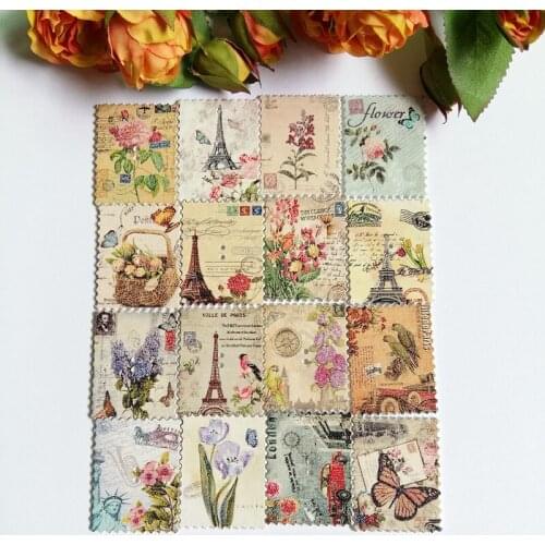 80PCs Mixed Pattern Printing Wooden Buttons Two Holes Scrapbooking Crafts Decoration Sewing Accessories 30x38mm