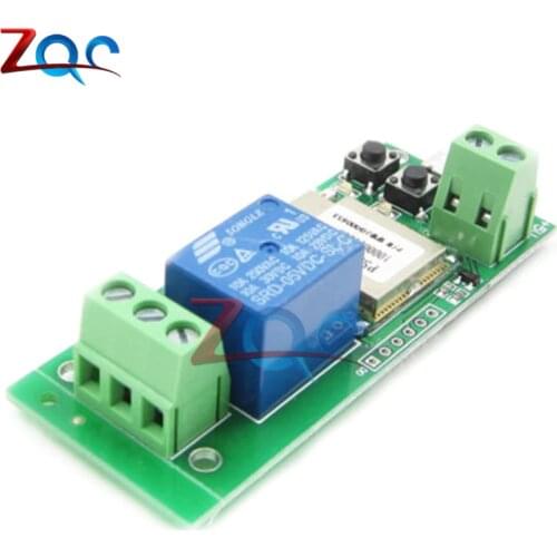 1 Channel Relay Sonoff WiFi Wireless Smart Switch Relay Module DC 5V for Smart Home Apple Android App Control Self-lock 433Mhz