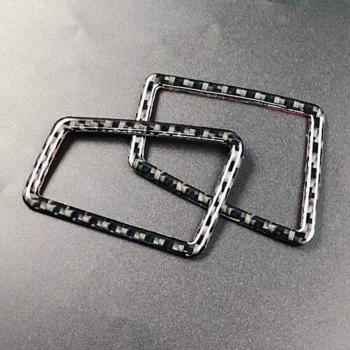 For BMW E90 E92 2005-2012 Carbon Fiber Air Vent Outlet Cover Left Driving