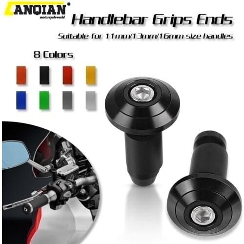 For Yamaha XSR 900 MT-09 FZ-09 Tracer 900 GT ABS 2019 2018 2017 2016 2015 Motorcycle CNC Handlebar Cap Handle Bar Grip End Plugs