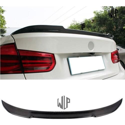 F30 F35 High Quality Carbon Fiber Rear Spoiler Car Styling Wings For BMW 3 Series F30 F35 CS Style Car Body Kit 12-19