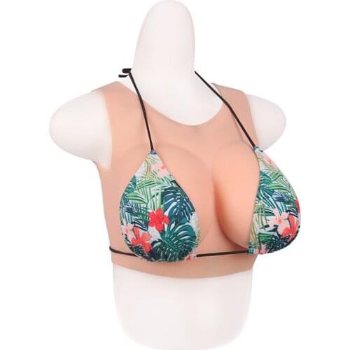 Liifun Artificial Silicone Breast Forms Realistic Fake Boobs Shemale Transgender Drag Queen Meme Sexy Cosplay