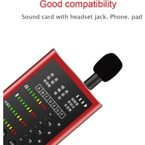 Portable Small Microphone Mini Omnidirectional Vocal Instrument Condenser Plug In Megaphone Wireless for Phone PC Tablet