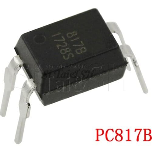 10pcs/lot PC817B DIP-4 PC817 817 817B EL817 LTV817A LTV-817-A High Density Mounting Photocoupler
