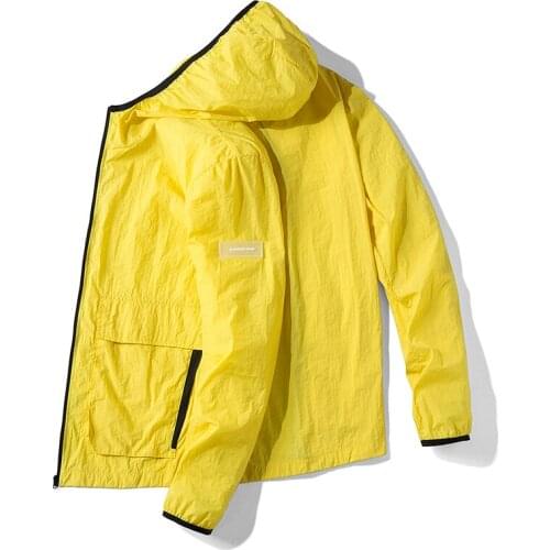 Mens Womens Ultra-Light Hooded Casual Jacket Clothings Quick Dry Sun Protection Anti-UV Unisex Long Sleeve Thin Beachwear Cover