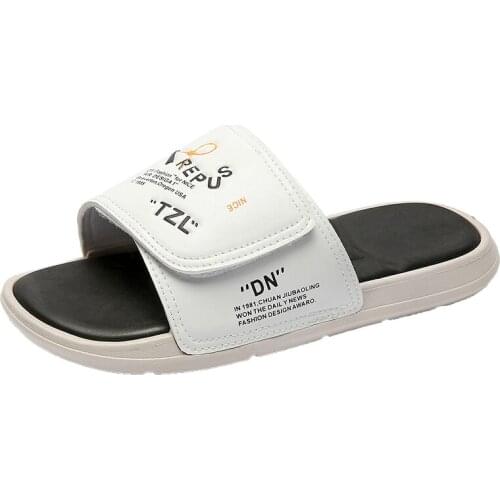 2021 Summer New Outdoor Sports Slippers for Outdoor Wear All-match Mens Non-slip Comfortable Mens Outdoor Sandals and Slippers