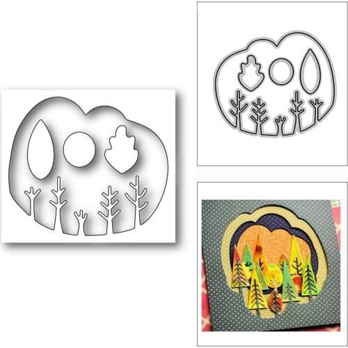 New Winter Little Orchard Collage 2020 Metal Cutting Dies for DIY Scrapbooking Decor and Card Making Embossing Craft No Stamps