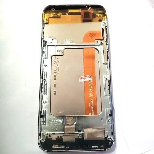 Original Touch Screen + LCD Display With Frame Digitizer Assembly Replacement Parts Accessory For OUKITEL K5,Used