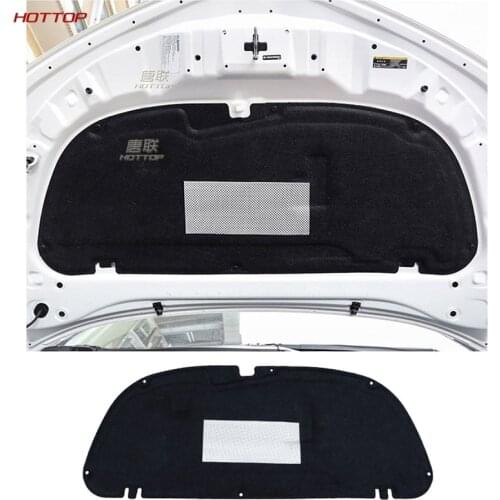 Anti Noise Sound Insulation Cotton Heat Closed Cell Foam For Toyota Corolla 2019 2020 Aluminium Foil Engine Cover