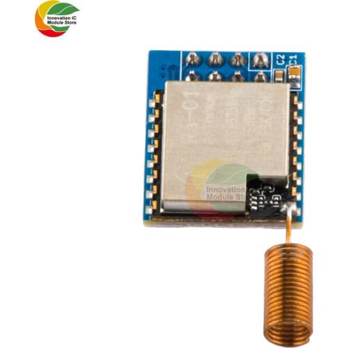 Ziqqucu LoRa SX1278 RA-01 RA-02 Spread Spectrum Wireless Module 433MHz Wireless Serial Port SPI Interface with Antenna