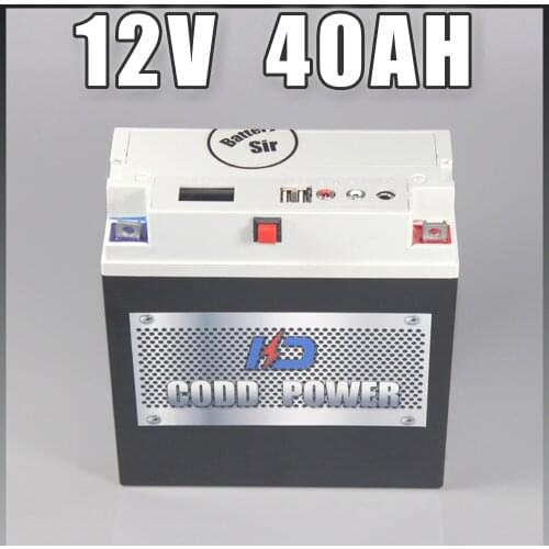 12V Rechargeable lithium ion battery 12V 40AH Li-ion battery pack