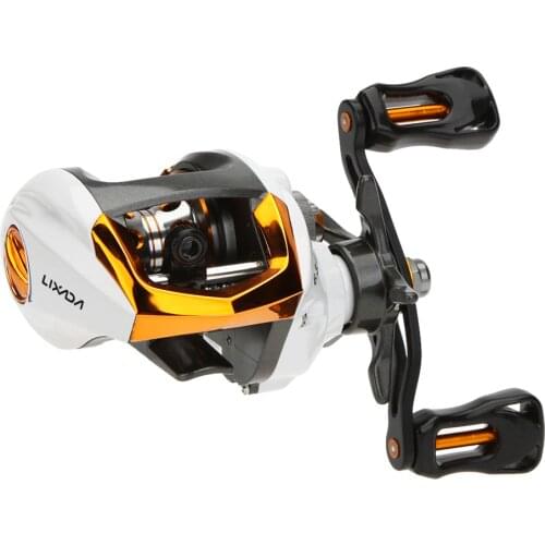 Lixada 6.3:1 Baitcasting Fishing Reels Lure Fish Wheel 13 Ball Bearings Reel High Speed Fishing Coils Reel Pesca carretilha