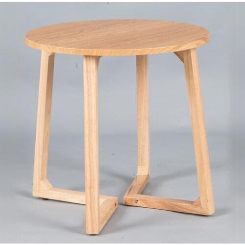 Solid wood coffee table creative side small apartment home dining table sofa living room side a few Z-type casual coffee table