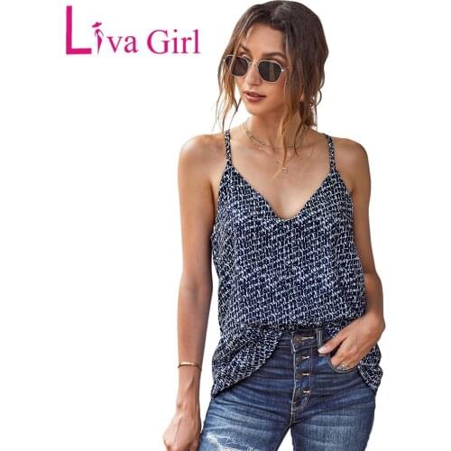 LIVA GIRL Woman Leopard Printed Racerback Tank Top 2021 Summer Sleeveless Loose Shirt Female Slim V-Neck Plus Size Tops Clothes