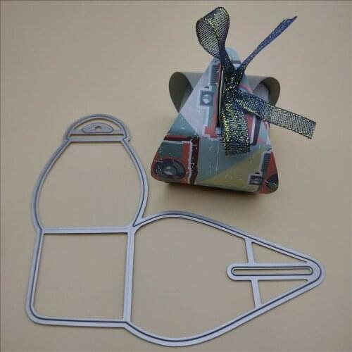 Metal Steel Wedding Candy Box Fold Cutting Dies Stencil For DIY Scrapbooking Album Paper Card Photo Decorative Craft