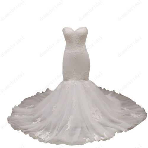 Свадебные платья силуэта русалка Mollybridal China At AliExpress