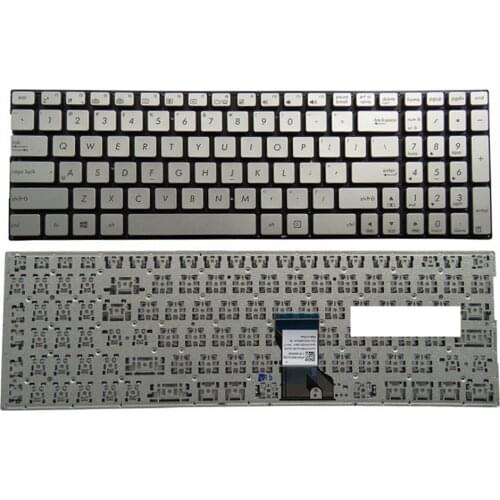 US Silver New FOR ASUS UX52 UX52A UX52V UX52VS Laptop Keyboard English
