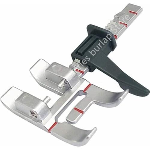 Adjustable Guide Ruler Foot for PFAFF Sewing Machine with IDT system #820677096 5BB5810