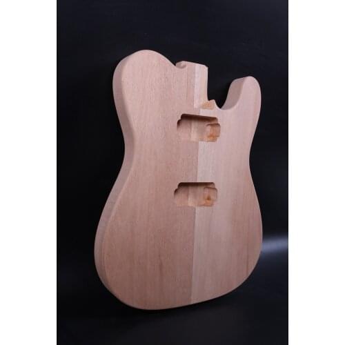 Fit Diy Unfinished Electric Guitar Body bass wood or also have mahogany made maple top